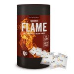 Flame tændbreve - 100 stk i paprør-0