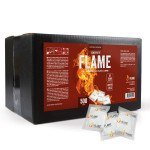 Flame tændbreve - 500 stk i papkasse-0